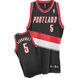 Camisetas NBA de Rudy Fernandez Portland Trail Blazers Negro