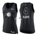 Camisetas NBA Mujer Victor Oladipo All Star 2018 Negro