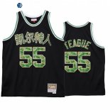 Camisetas NBA Boston Celtics Jeff Teague CNY Negro Hardwood Classics 2021