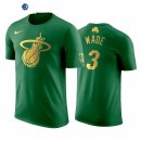Camiseta NBA de Manga Corta Dwyane Wade Miami Heat Verde
