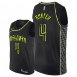 Camisetas NBA de R.J. Hunter Atlanta Hawks Nike Negro Ciudad 2018