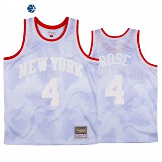 Camisetas NBA New York Knicks rrick Rose Rojo Hardwood Classics 2021