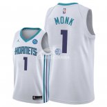 Camisetas NBA de Malik Monk Charlotte Hornets Blanco 2018