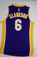 Camisetas NBA de Jordan Clarkson Los Angeles Lakers Púrpura