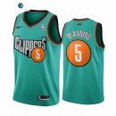 Camisetas NBA Los Angeles Clippers Danny Manning Verde Throwback 1993
