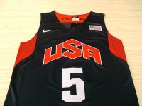 Camisetas NBA de Kevin Durant USA 2012 Negro