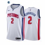 Camisetas NBA de Detroit Pistons Cade Cunningham Nike Blanco Association 2021-22