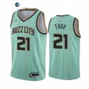 Camisetas NBA de Charlotte Hornets JT Thor Verde Ciudad 2021-22