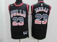 Camisetas NBA USA Bandera Edicion Especial Jordan Negro