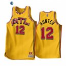 Camisetas NBA Earned Edition Atlanta Hawks NO.12 De'Andre Hunter Oro 2022-23