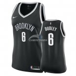 Camisetas NBA Mujer Jared Dudley Brooklyn Nets Negro Icon