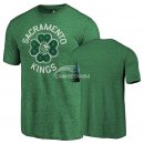 Camisetas NBA de Manga Corta Sacramento Kings Verde