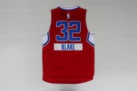 Camisetas NBA L.A.Clippers 2014 Navidad Blake Rojo