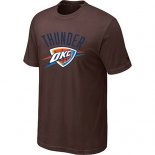 Camisetas NBA Oklahoma City Thunder Marron-1