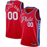 Camisetas NBA Philadelphia 76ers Personalizada Rojo Statement 2019-20