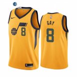 Camisetas NBA de Utah Jazz Rudy Gay Nike Amarillo Statement 2021-22