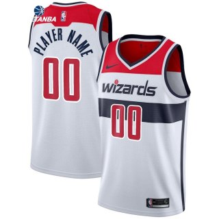 Camisetas NBA Washington Wizards Personalizada Blanco Association 2019-20
