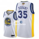 Camisetas NBA Golden State Warriors Kevin Durant 2018 Finals Blanco Association