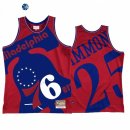 Camisetas NBA Philadelphia 76ers Ben Simmons Rojo Throwback 2021-22