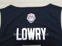 Camisetas NBA de Kyle Lowry USA 2016 Azul