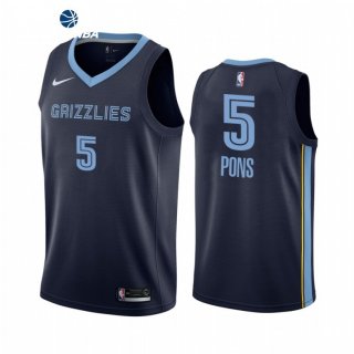 Camisetas NBA de Memphis Grizzlies Yves Pons Nike Marino Icon 2021