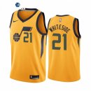 Camisetas NBA de Utah Jazz Hassan Whiteside Nike Amarillo Statement 2021-22