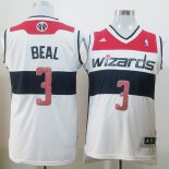 Camisetas NBA de Beal Washington Wizards Rev30 Blanco