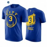 T-Shirt NBA Golden State Warriors Jordan Poole Azul 2020-21