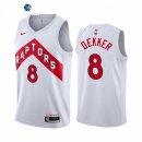 Camisetas NBA de Toronto Raptors Sam Dekker Nike Blanco Association 2021