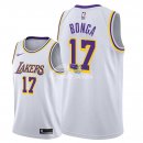 Camisetas NBA de Isaac Bonga Los Angeles Lakers Blanco Association 18/19