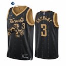 Camisetas NBA de Toronto Raptors OG Anunoby 75th Negro Ciudad 2021-22