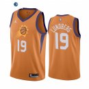 Camisetas NBA Nike Phoenix Suns NO.19 Gabriel Lundberg Naranja Statement 2021