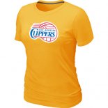 Camisetas NBA Mujeres Los Angeles Clippers Amarillo