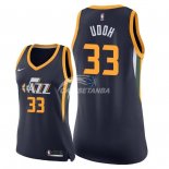 Camisetas NBA Mujer Ekpe Udoh Utah Jazz Marino Icon