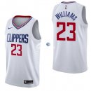 Camisetas NBA de Lou Williams Los Angeles Clippers Blanco Association 17/18