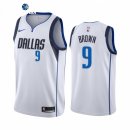 Camisetas NBA de Dallas Mavericks Moses Brown Blanco Association 2021-22