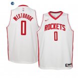 Camisetas de NBA Ninos Houston Rockets Russell Westbrook Blanco Association 2019/20