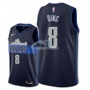 Camisetas NBA de Ding Yanyuhang Dallas Mavericks Negro Statement 2018