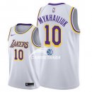 Camisetas NBA de Season Sviatoslav Mykhailiuk Los Angeles Lakers Blanco Association 18/19