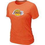 Camisetas NBA Mujeres Los Angeles Lakers Naranja