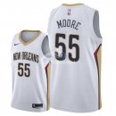 Camisetas NBA de E'Twaun Moore New Orleans Pelicans Blanco Association 2018