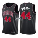 Camisetas NBA de Nikola Mirotic Chicago Bulls Negro Statement 17/18