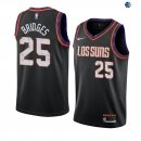 Camisetas NBA de Mikal Bridges Phoenix Suns Nike Negro Ciudad 19/20