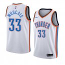 Camisetas NBA De Oklahoma City Thunder Mike Muscala Blanco Association Edition