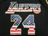 Camisetas NBA USA Bandera Edicion Especial Bryant Negro