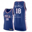Camisetas NBA Mujer Marco Belinelli Philadelphia Sixers Azul Icon