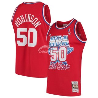 Camisetas NBA All Star 1991 David Robinson Rojo