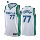 Camisetas NBA de Dallas Mavericks Luka Doncic Nike Blanco Ciudad 2021-22