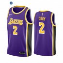 Camisetas NBA de Quinn Cook Los Angeles Lakers Purpura Statement 19/20