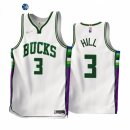 Camisetas NBA de Milwaukee Bucks George Hill 75th Blanco Ciudad 2021-22